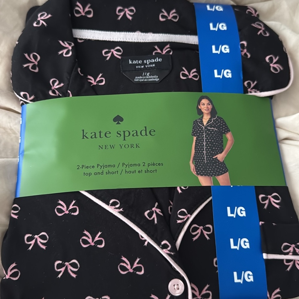 Kate spade New York 2 piece pajama , size L/G NWT - Picture 4 of 5